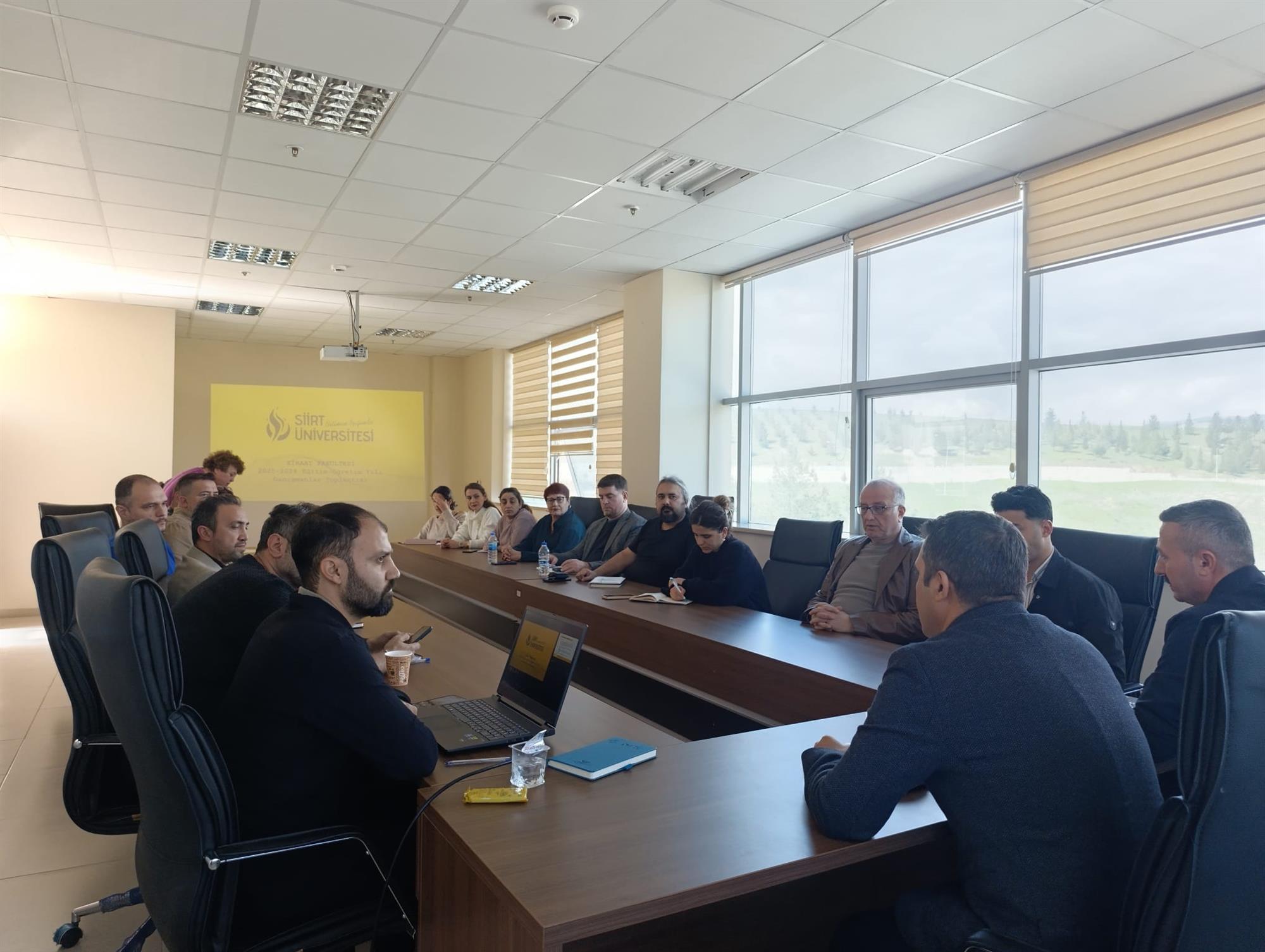 2025–2026 Bahar Dönemi Akademik Danışmanlar Toplantısı Gerçekleştirildi. 