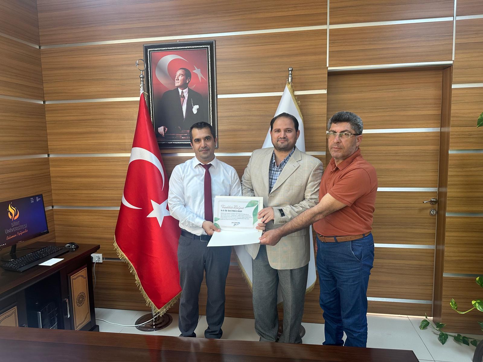 2026 Türkiye En İyi Bitki Bilimi ve Agronomi Bilim İnsanları” sıralamasında derece