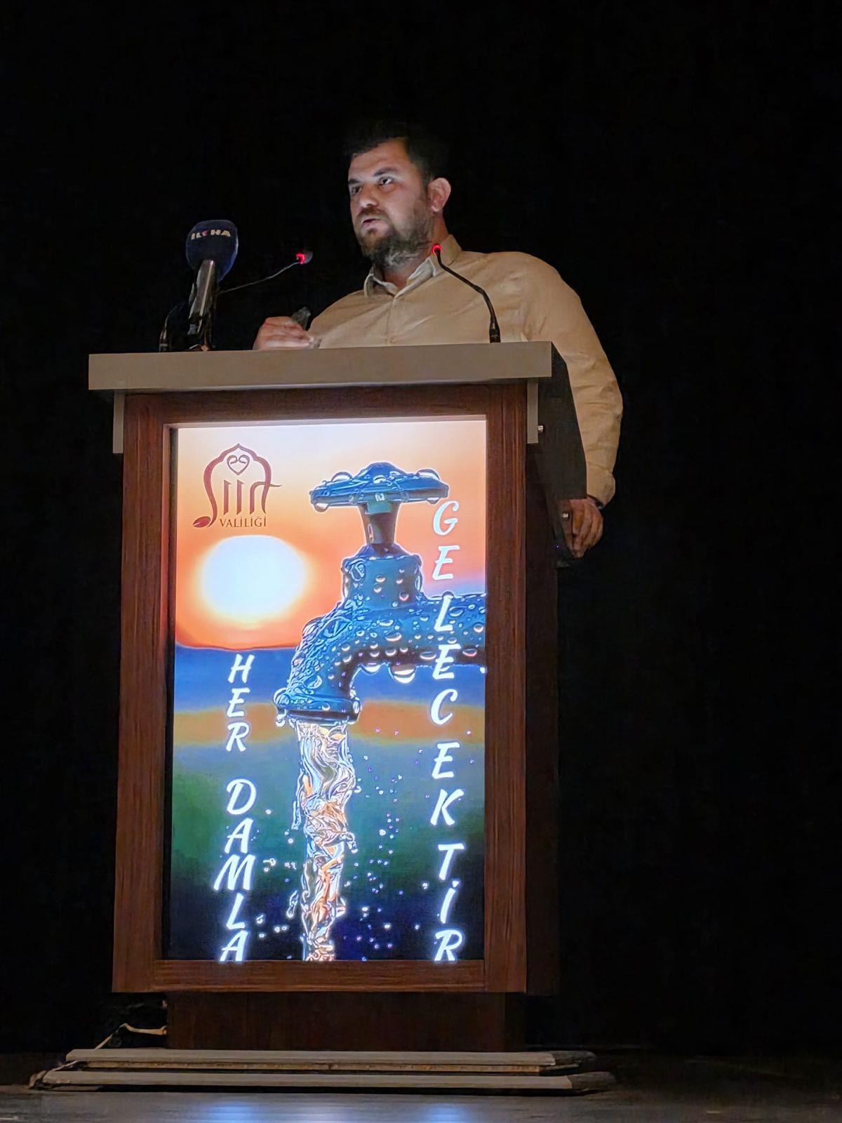 Üniversitemiz Dr. Öğretim Üyesi Halis SEÇME “Her Damla Gelecektir” Panelinde Sunum Gerçekleştirdi.