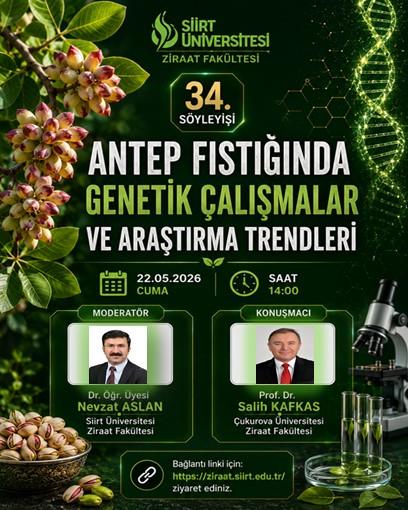 Ziraat Fakültesi Akademik Söyleşileri – 34